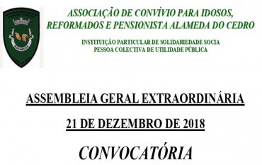 ASSEMBLEIA GERAL EXTRAORDINÁRIA