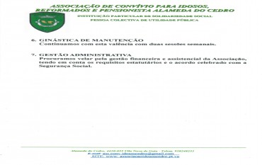 RELATÓRIO DE ATIVIDADES DO ANO DE 2022 (continuação)